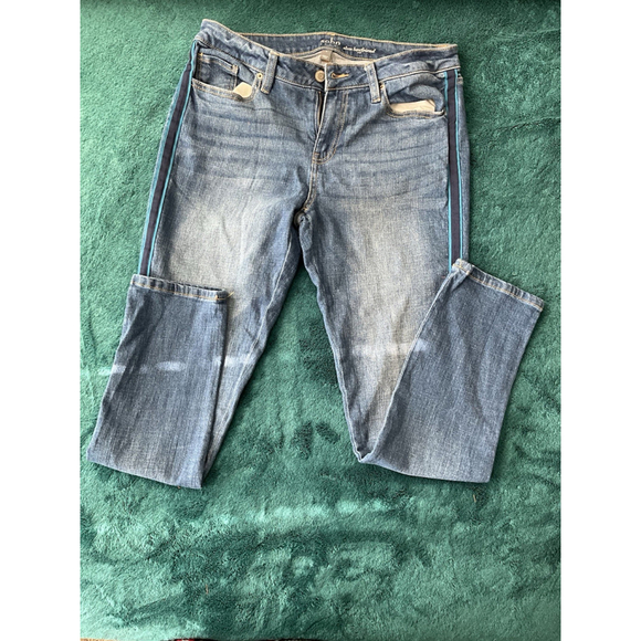 Jeans - Women -‎ Soho Slim Boyfriend Ankle Jeans by New York & Co - Size 8 - Picture 11 of 12